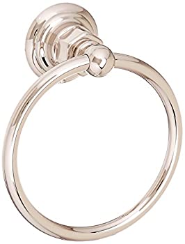 【中古】【インポート品・未当て嵌める】(Polished Nickel) - Rohl ROT4PN Country Bath Towel Ring インチ Polished Nickel
