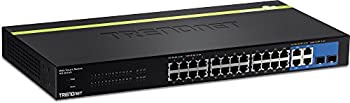 【中古】【インポート品・未当てはめる】TRENDnet 24界面10/100Mbps WebSmart取り替えっこ4xギガ界面+2 Mini-GBIC拡張スロット付 TEG-424WS (Version V1.0R)