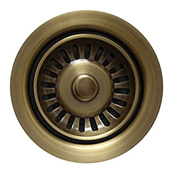 【中古】【輸入品・未使用】Whitehaus WH200-ABRAS 3-1/2-Inch Waste Disposer Trim%ｶﾝﾏ% Antique Brass by Whitehaus Collection