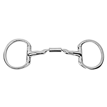 【中古】【インポート品・未当て嵌める】Myler 3?1?/ 2?Eggbutt NoHook Lowport Snaffle
