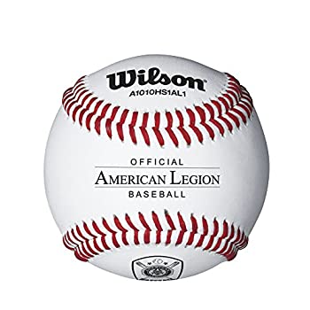 【中古】【輸入品・未使用】Wilson American Legion Baseballs、ホワイト|スカイマーケットプラス