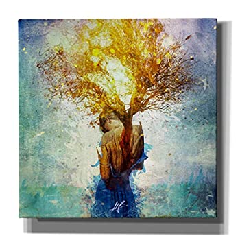 【中古】【輸入品・未使用】Cortesi Home Forgiveness by Mario Sanchez Nevado ジークレー キャンバス ウォールアート 45.72cm x 45.72cm イエロー 19,066円