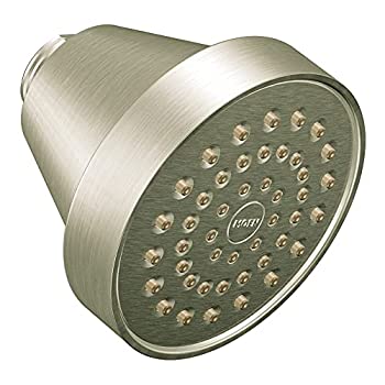 【中古】【インポート品・未当て嵌める】MOEN 6399BN レベルワンファンクション判定基準シャワー上端 1 ブラッシュドニッケル