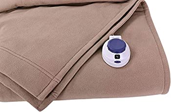 【中古】【輸入品・未使用】Soft Heat Luxury Micro-Fleece Low-Voltage Electric Heated Full Size Blanket%ｶﾝﾏ% Beige by SoftHeat