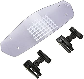 【中古】【輸入品・未使用】Puig 6375hライト煙315?mm x 100?mm multi-adjustableクリップオンバイザー