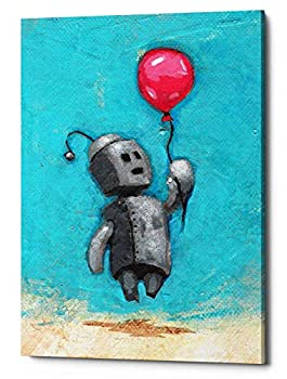 【中古】【輸入品・未使用】Epicグラフィティ%ﾀﾞﾌﾞﾙｸｫｰﾃ% Botバルーン%ﾀﾞﾌﾞﾙｸｫｰﾃ% by Craig Snodgrass、Gicleeキャンバス壁アート 18%ﾀﾞﾌﾞﾙｸｫｰﾃ%x26%ﾀﾞﾌﾞﾙｸｫｰﾃ% ブルー EPIC｜スカイマーケットプラス