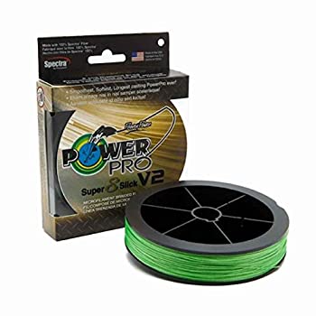 美しい PowerPro スーパースリック V2 8ストランド 編組ライン ブルー 