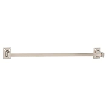 【中古】【輸入品・未使用】Alno A7920-24-SN 35cm Geometric Towel Bar