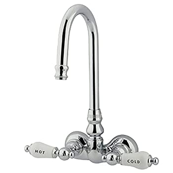 【中古】【輸入品・未使用】キングストン真鍮Cc74T1高層スパウトClawfootタブフィラー - ポリッシュクローム仕上げ｜スカイマーケットプラス 43,609円