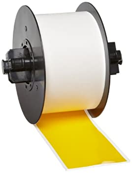 【中古】【輸入品・未使用】Brady 113193 MiniMark 100' Length x 2.25 Width%ｶﾝﾏ% B-595 Vinyl%ｶﾝﾏ% Yellow Indoor/Outdoor Industrial Label Printer Super Tough Tape by
