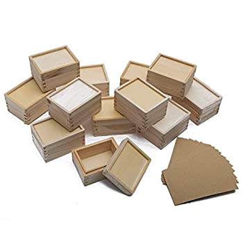 【中古】【インポート品・未当て嵌める】Unfinished木製Trinketボックス席