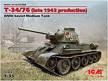 【中古】【輸入品・未使用】ICM 1/35 ソビエト Т-34/76 1943 後期型 プラモデル｜スカイマーケットプラス