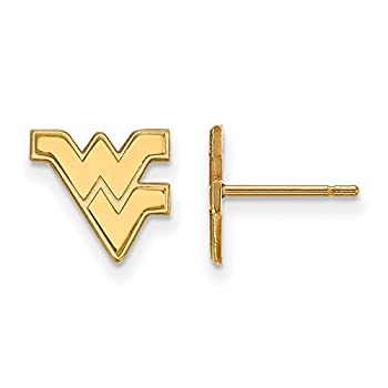 【中古】【輸入品・未使用】West Virginia Extra Small ( 3?/ 8インチ)ポストイヤリング( 10?Kホワイトゴールド)
