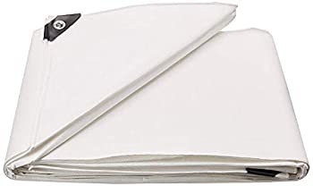 【中古】【輸入品・未使用】8インチx10インチ Dry Top 高耐久 ホワイト フルサイズ 10ミル ポリ タープ アイテム# 12 Feet x 20 Feet 312201 1