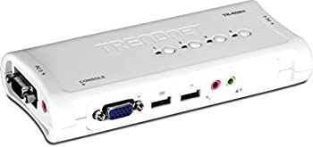 【中古】【輸入品・未使用】4 PORT USB KVM SWITCH KIT