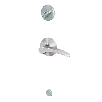 【中古】【輸入品・未使用】Schlage マンハッタン インテリア 左利きレバー、デッドボルト付き F59 MNH 619 LH 1｜スカイマーケットプラス
