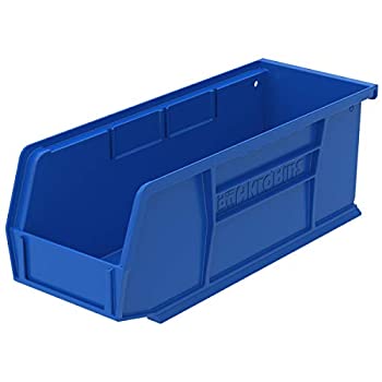 【中古】【輸入品・未使用】akro-mils 30224、11インチ4インチby 4-inchプラスチックストレージStacking Hanging Akro Bin、ベリー、12パック