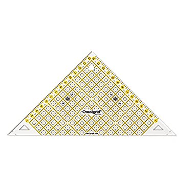 【中古】【輸入品・未使用】Omnigrid Metric Right Triangle Quilter's Ruler-For 1/2 Square Up To 15cm (並行輸入品)|スカイマーケットプラス