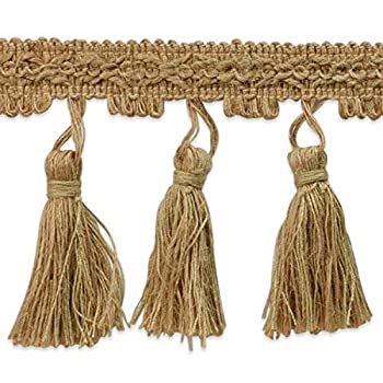 【中古】【輸入品・未使用】Expo国際自然ジュートタッセルトリム、15-yard
