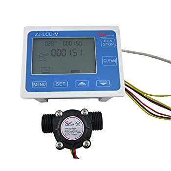【中古】【インポート品・未当て嵌める】DIGITEN G1 / 2%ﾀﾞﾌﾞﾙｸｫｰﾃ%流量水検知器米突+デジタルLCD見せびらかす定量取り締まる1-30L /分