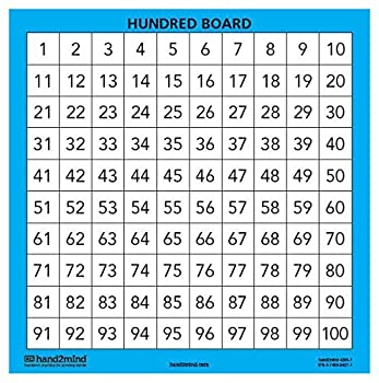 【中古】【輸入品・未使用】ETA hand2mindラミネートHundred Boards (Pack of 10?)画像