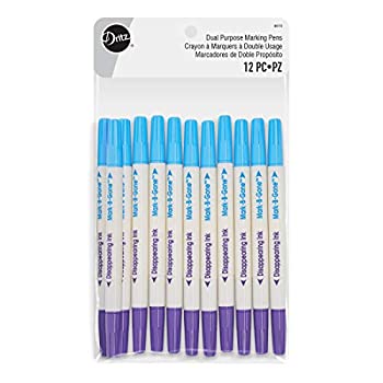 【中古】【輸入品・未使用】Dritz デュアルパーパスマーキングペン ホワイト 12
