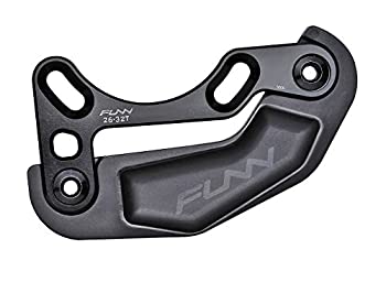 【中古】【インポート品・未当て嵌める】Funn(気違い) ジッパバッシュ（Zippa Bash）銀輪、MTB用バッシュガード%ｶﾝﾏ%、26T-32T、チェーンリングプロテクター