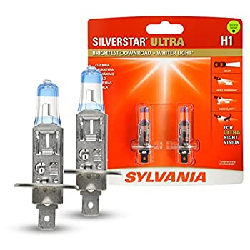 【中古】【輸入品・未使用】SYLVANIA - H1 SilverStar Ultra - 高性能 ハロゲン ヘッドライト バルブ ハイビーム ロービーム フォグ 交換 電球 最も明るい 白光 下方 トライ|スカイマーケットプラス