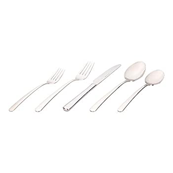【中古】【輸入品・未使用】Restaurantware RWM0088 スチールフラットウェア ワンサイズ シルバー