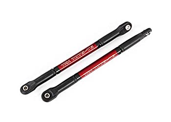 【中古】【輸入品・未使用】Traxxas 8619R プッシュロッド アルミニウム (レッドアルマイト) ヘビーデューティー (2) E-Revo｜スカイマーケットプラス