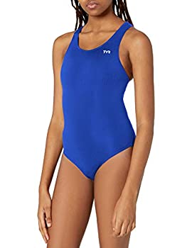 【中古】【輸入品・未使用】(40%ｶﾝﾏ% Royal) - TYR SPORT Women's Durafast Elite Solid Maxfit Swimsuit
