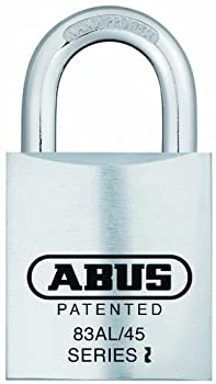【中古】【輸入品・未使用】ABUS 83AL/45-300 S2 Schlage Rekeyable Padlock Aluminum Body with 1-Inch Shackle%カンマ% Silver Zero-Bitted by ABUS|スカイマーケットプラス