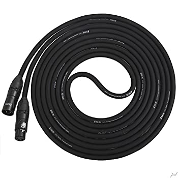 【中古】【輸入品・未使用】LyxPro LCP Quad Series XLR4 (オス/メス端子) マイクケーブル (1.8m) 低インピーダンス 低ノイズ 高品質プロフェッショナル仕様マイクロフォン