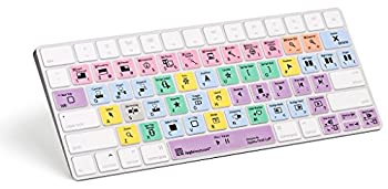 【中古】【インポート品・未当て嵌める】LogicKeyboard Apple Final Cut Pro X |ショートカットキーボードカバーApple Magic鍵盤