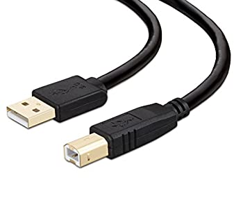 【中古】【インポート品・未当て嵌める】印刷工有線テレビ20フート、NC XQIN USB 2.0プリンタケーブルコードタイプA牡 - B牡有線テレビ（印刷工/スキャナー用） - 金メッキ