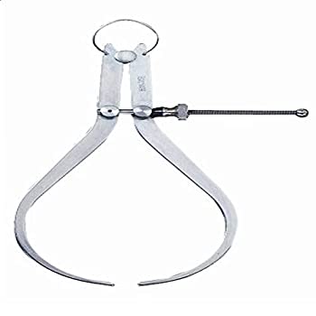 【中古】【インポート品・未当て嵌める】Starrett 79B-6 Spring Nut Outside Spring Caliper%ｶﾝﾏ% Steel%ｶﾝﾏ% Flat Leg%ｶﾝﾏ% 0-6 Range by Starrett