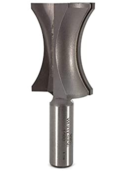 【中古】【輸入品・未使用】Whiteside Router Bits 1480 Oval Edge Bit with 1-1/2-Inch Bead%ｶﾝﾏ% 1/4-Inch Depth and 1-3/4-Inch Cutting Length by Whiteside Router Bit