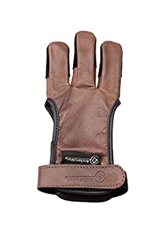 【中古】【インポート品・未当て嵌める】(アーチェリーマックス) ArcheryMax アーチェリー用三つ指地球儀 赤銅色なめし革 お手てお手伝いさん