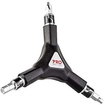 【中古】【輸入品・未使用】Pro Bike Tool 6 in 1 Y Wrench - 6 Interchangeable Bits - Allen Hex%ｶﾝﾏ% T25 \u0026 PH2 Screwdriver - Strong%ｶﾝﾏ% Easy \u0026 Comfortable Bicycle