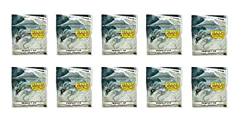 【中古】【輸入品・未使用】Dragon Shield 100標準サイズ サイドローダー クリアスリーブ 10 Packs