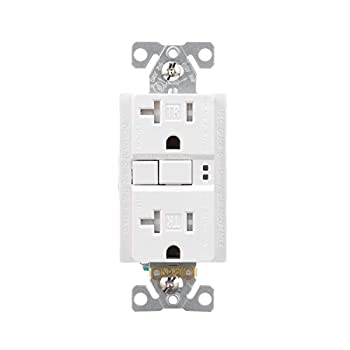 【中古】【輸入品・未使用】Eaton GFCI Self-Test 20A -125V Tamper Resistant Duplex Receptacle (3-Pack)%カンマ% White by Eaton