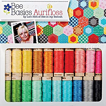 【中古】【輸入品・未使用】Lori Holt Bee ベーシック Aurifil スレッドキット 20 スモールスプール Aurifloss LH30BB20