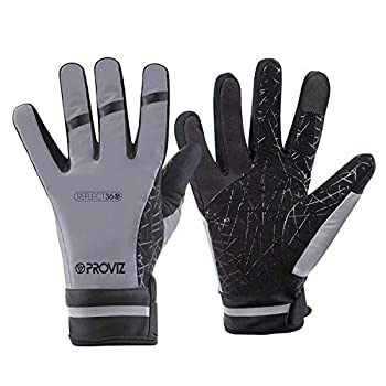 【中古】【輸入品・未使用】Proviz reflect360?100?%反射& Waterproof Cycling Gloves???Touchscreen互換性、|スカイマーケットプラス
