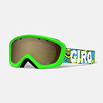 【中古】【輸入品・未使用】Giro Chico ユーススノーゴーグル - ユナギストラップ アンバーローズレンズ付き (2021)