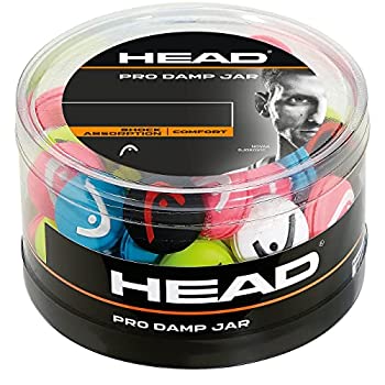 【中古】【インポート品・未当て嵌める】HEAD Pro 庭球櫂 振りまわすダンプナー - 櫂緩衝器 バルクジャー70個