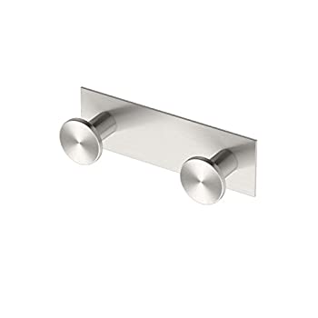 【中古】【輸入品・未使用】Gatco Glam All Modern Decor 長方形ダブルフック サテンニッケル