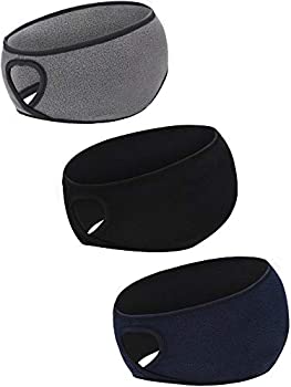 【中古】【インポート品・未当てはめる】Blulu ポニーテールヘッドバンド レディース 冬用天々周波数帯域 イヤーウォーマー ランニングヘッドバンド 3点書き割り レディース ガールズ アウト