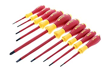 【中古】【インポート品・未当て嵌める】Wiha 32093 Slotted and Phillips Insulated Screwdriver Set%ｶﾝﾏ% 1000 Volt%ｶﾝﾏ% 10 Piece by Wiha