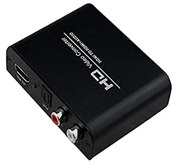 【中古】【輸入品・未使用】avinair HDMI to HDMIオーディオコンバータ(メタルケース)、ブラック(av-sf-hha088?a)