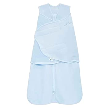 【中古】【輸入品・未使用】HALO SleepSack Micro-Fleece Swaddle%ｶﾝﾏ% Baby Blue%ｶﾝﾏ% Small by Halo